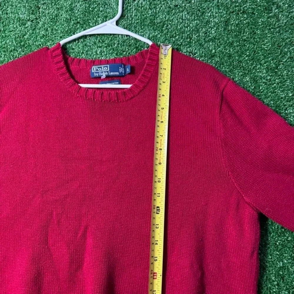 Classy Red‎ Polo Ralph Lauren Crewneck Knit Sweater